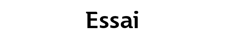 Essai font preview