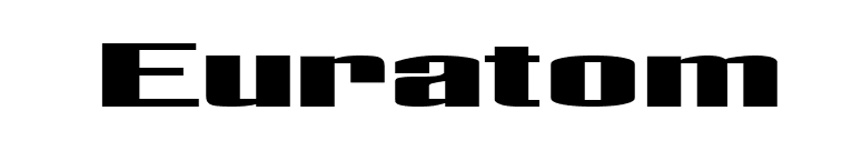 Euratom font preview