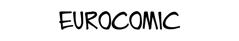EuroComic font preview