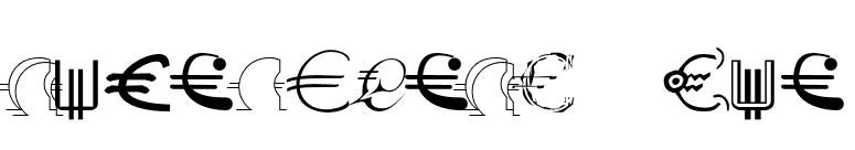 EuroDecoEF-Two font preview