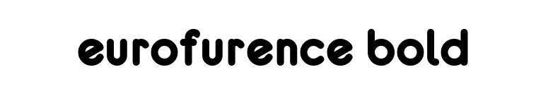 eurofurence bold font preview