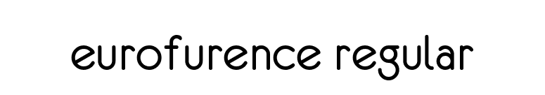 eurofurence regular font preview