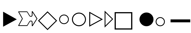 European Pi 3 font preview