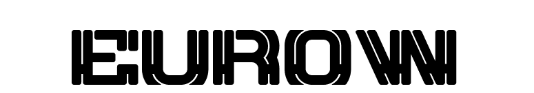 EUROW font preview