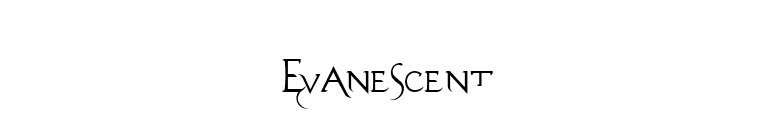 Evanescent font preview