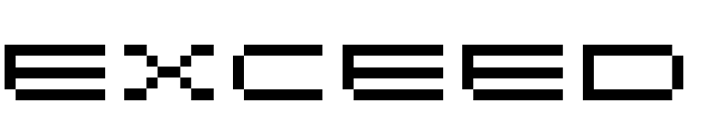 Exceed font preview