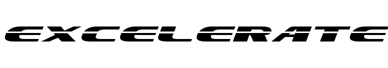 Excelerate font preview