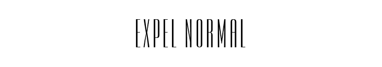 Expel Normal font preview