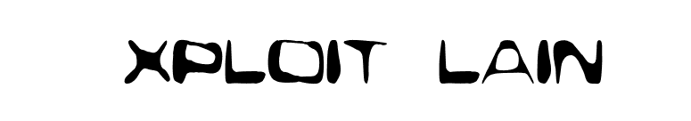 Exploit Plain font preview