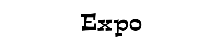 Expo font preview