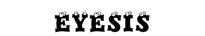 Eyesis font preview