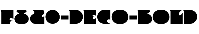 F820-Deco-Bold font preview