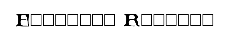 Fabliaux Regular font preview