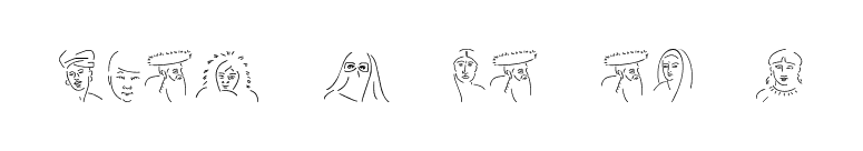 Faces Of The Century font preview