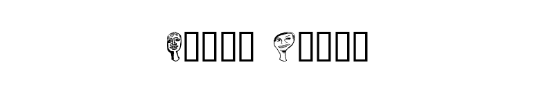 Faces Plain font preview