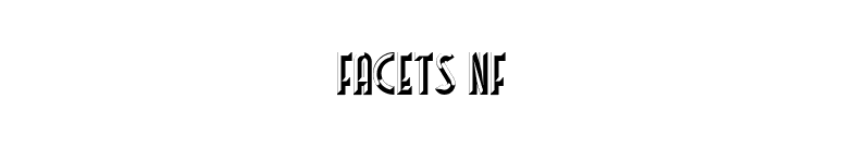 Facets NF font preview