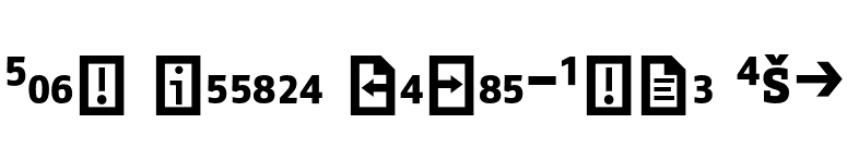 Fago Office Serif-Bold Exp font preview