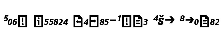 Fago Office Serif-Bold Exp Italic font preview
