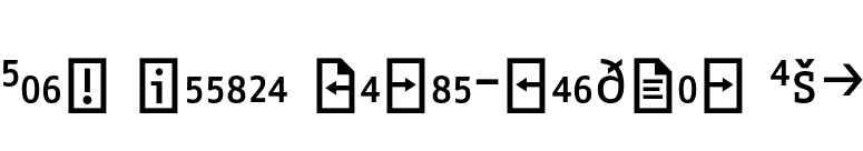 Fago Office Serif-Regular Exp font preview