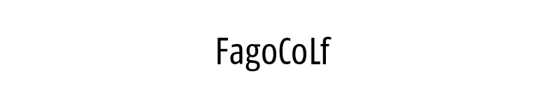 FagoCoLf font preview