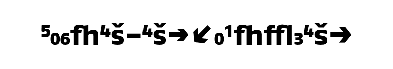 FagoEx-ExtraBoldExp font preview