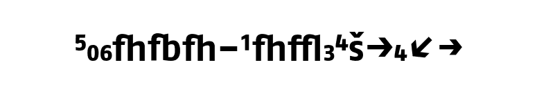 FagoNo-BoldExpert font preview