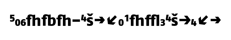 FagoNo-ExtraBoldExpert font preview