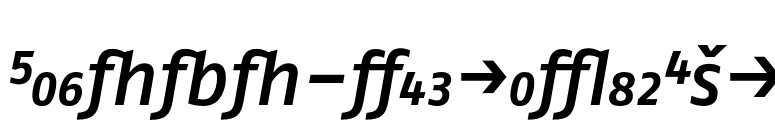 FagoNo-MedtalicExp font preview
