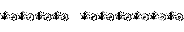 Fairy Sparkle font preview
