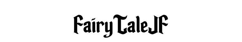 FairyTaleJF font preview