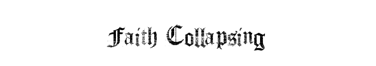 Faith Collapsing font preview