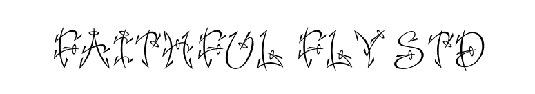 Faithful Fly Std font preview