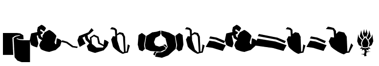 Fakir Ornaments font preview
