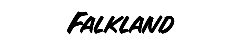 Falkland font preview