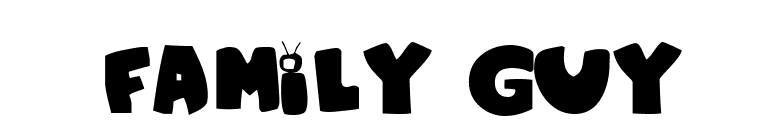 Family Guy font preview