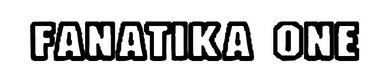 Fanatika One font preview