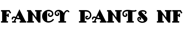 Fancy Pants NF font preview