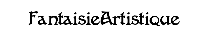FantaisieArtistique font preview