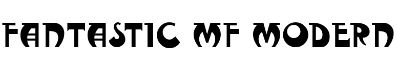 Fantastic MF Modern font preview