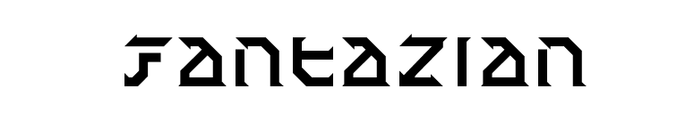 Fantazian font preview