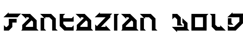 Fantazian Bold font preview