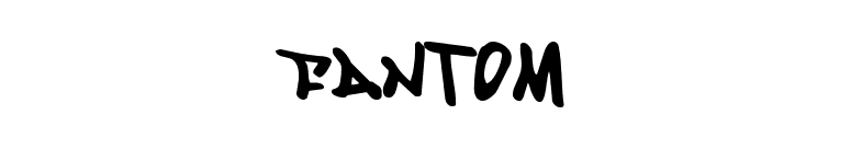 Fantom font preview