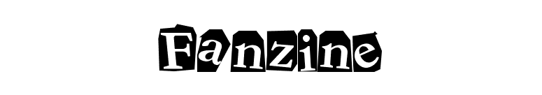 Fanzine font preview