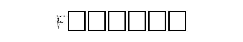 Faraday font preview