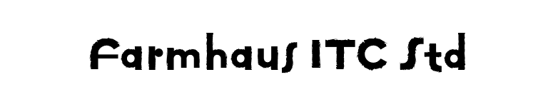 Farmhaus ITC Std font preview