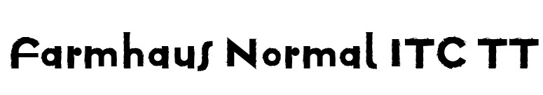 Farmhaus Normal ITC TT font preview