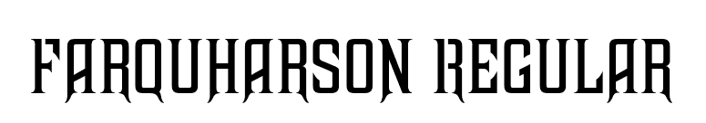 Farquharson Regular font preview