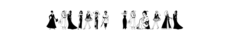 Fashion Ladies font preview