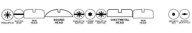 Fasteners JL font preview