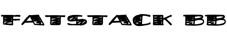 FatStack BB font preview
